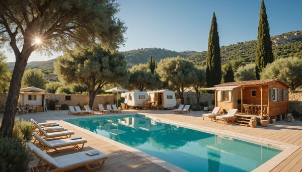Profiter d'un camping avec piscine chauffée dans la drôme