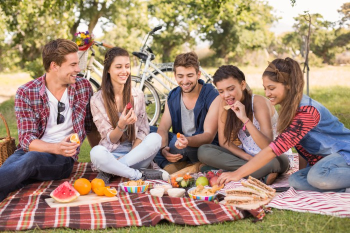 Socialiser en camping