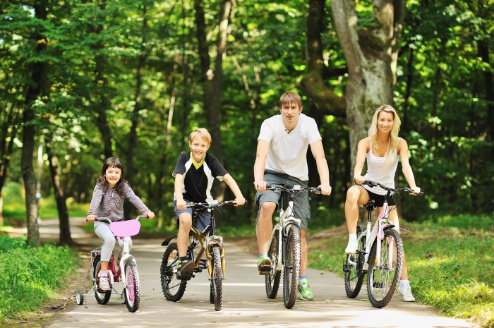 Sortie en famille à VTT