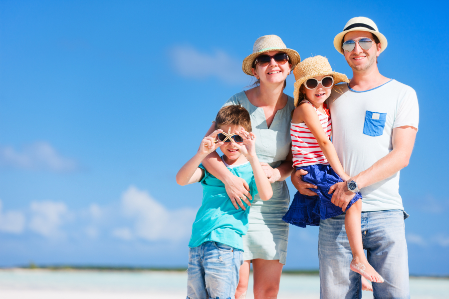 famille en camping Argelès